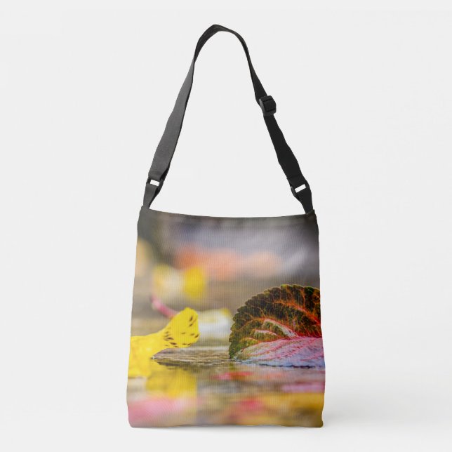 Herbstfarben Tragetaschen Mit Langen Trägern (Rückseite)