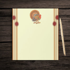 Herbstfarben Türkei Blätter Notizblock