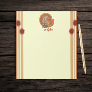 Herbstfarben Türkei Blätter Notizblock