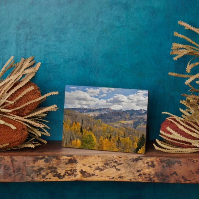 Herbstfarben von Aspens & Oaks Keebler Pass Fotoplatte (Seite)