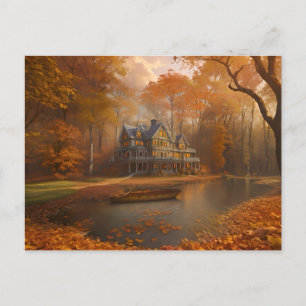 Herbstfarben von Ontario Postkarte