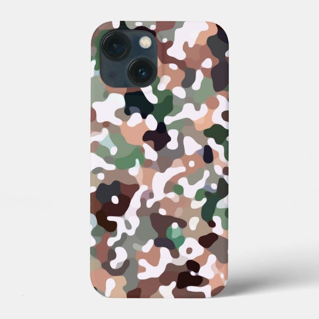 Herbstfarben zur Camouflage im Herbst Case-Mate iPhone Hülle (Rückseite)