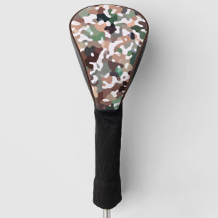 Herbstfarben zur Camouflage im Herbst Golf Headcover