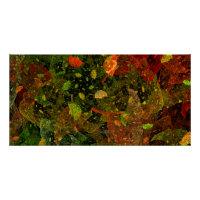 Herbstfarbenes Dekordesign
