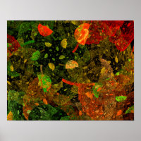 Herbstfarbenes Dekordesign