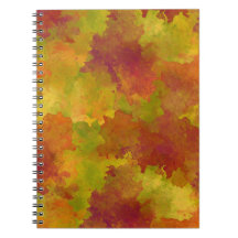 Herbstfarbenjournal - Herbstfarben Hintergrund