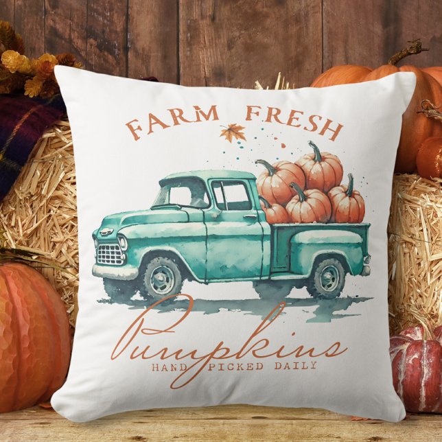 Herbstfarm Fresh Pumpkins Kissen Kissen Kissen (Von Creator hochgeladen)