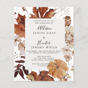 Herbstfeierlichkeiten Flyer