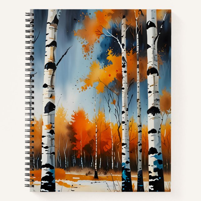 Herbstfest Notizbuch (Vorderseite)