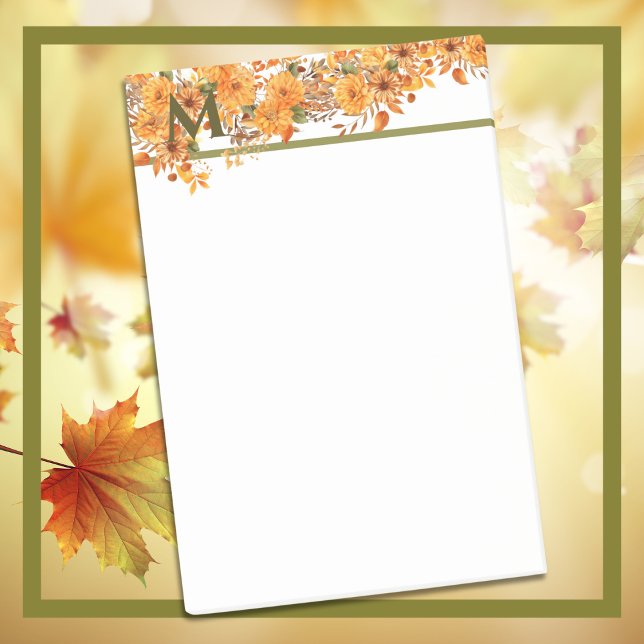 Herbstfest Post-it Klebezettel (Autumn Festive Post-it Notes)