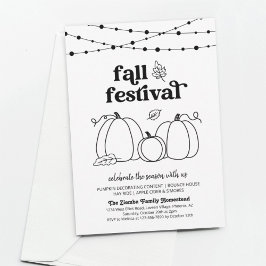 Herbstfestival - Einladung