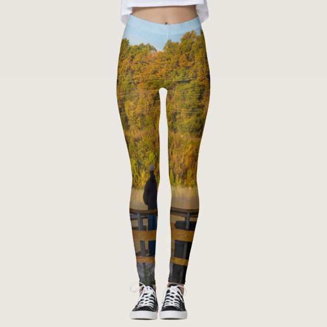Herbstfischen Springfield Leggings (Vorderseite)