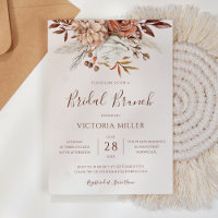 Herbstfloral Boho Fall Foliage Bridal Brunch