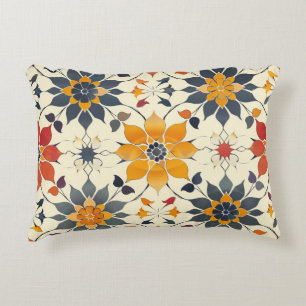 Herbstfloral Tile Dekokissen