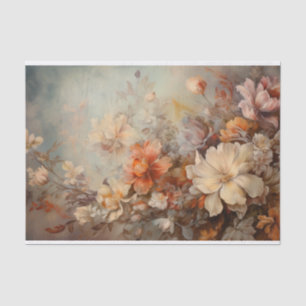 Herbstfloraler Erntedank Halloween Seidenpapier