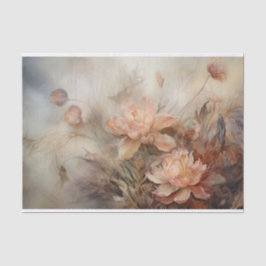 Herbstfloraler Erntedank Halloween Seidenpapier