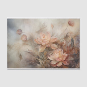 Herbstfloraler Erntedank Halloween Seidenpapier