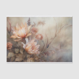 Herbstfloraler Erntedank Halloween Seidenpapier