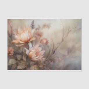 Herbstfloraler Erntedank Halloween Seidenpapier