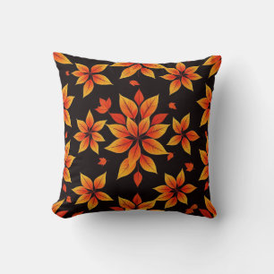 Herbstflorenkissen - Design für warmes Leaf Kissen