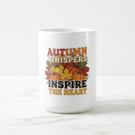 Herbstflüster gestalten Tri-Blend-Shirt Kaffeetasse