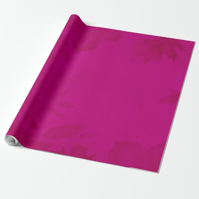 Herbstflüster: Leaf-Adorned Geschenkpapier (Ungerollt)