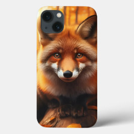 Herbstfox in ästhetischer und Niedlicher Waldschmi Case-Mate iPhone Hülle