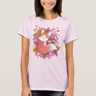Herbstfox und Berries T-Shirt