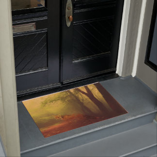 Herbstfoxmatte Fußmatte