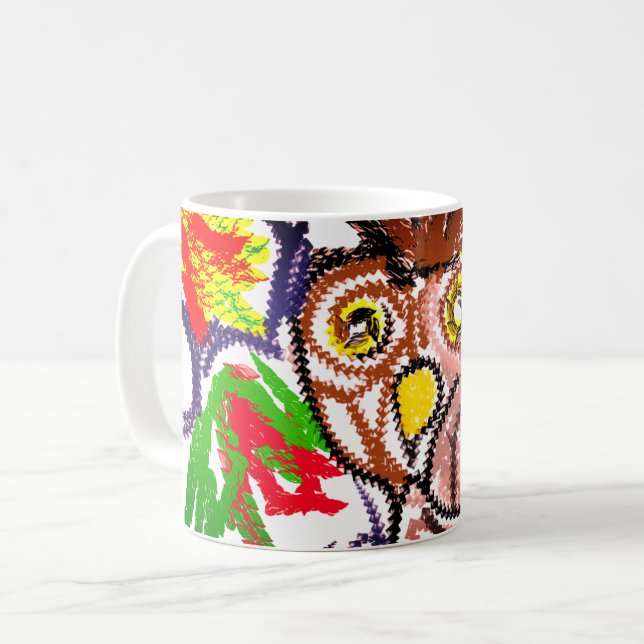 Herbstfreude Kaffeetasse (Vorderseite Links)