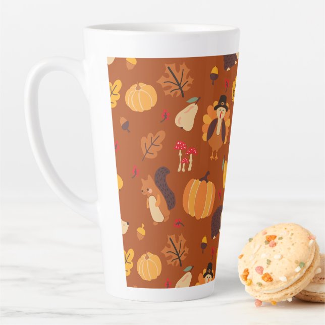 Herbstfreunde Milchtasse (Beispiel)
