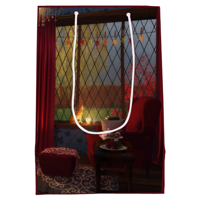 Herbstfriedensgeschenk Mittlere Geschenktüte (Rückseite)