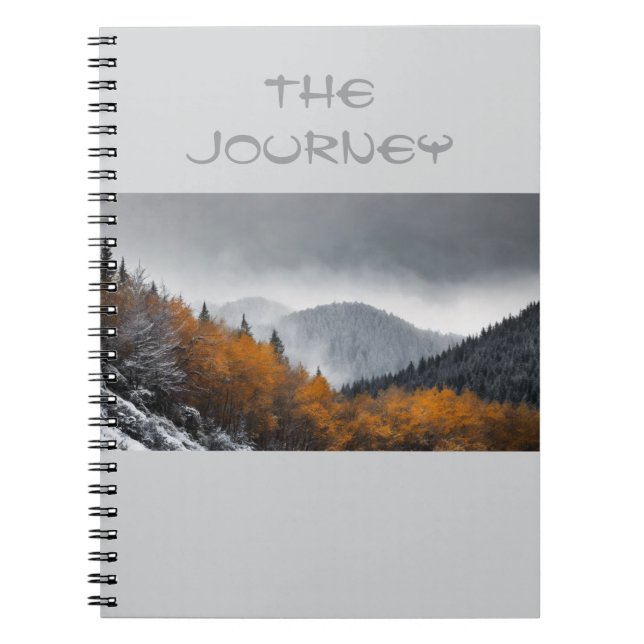 Herbstfrost Notizblock (Vorderseite)