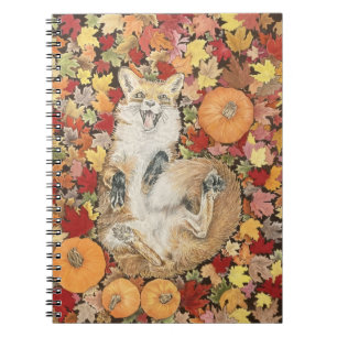 Herbstfuchs Notizblock