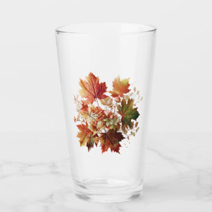 Herbstgänge und Blume im Herbst Bouquet Art Glas