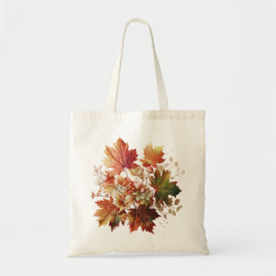 Herbstgänge und Blume im Herbst Bouquet Art Tragetasche