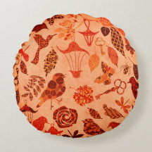 Herbstgarten Collage rustikale Herbstorange Vintag