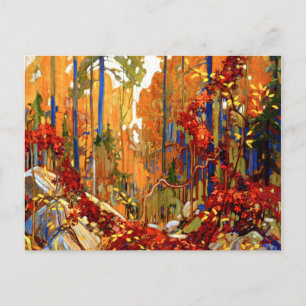 Herbstgarten, Kunst von Tom Thomson,  Postkarte