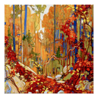 Herbstgarten, schöne Kunst von Tom Thomson