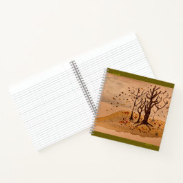 Herbstgedanken Notizbuch