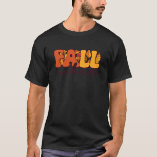 Herbstgefühle - Herbstblätter Gemütliche Kürbiszei T-Shirt