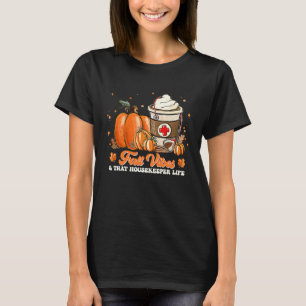 Herbstgefühle Und Dieses Hausmeister-Leben T-Shirt