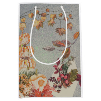 Herbstgeschenktasche Mittlere Geschenktüte