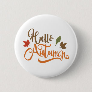 Herbstgestaltung Button