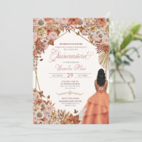Herbstgetrocknete Herbstlaube mit Blumenmotiven Qu