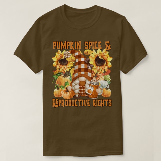 Herbstgewinn für Pumpkinspülung und Nachbildung vo T-Shirt (Design vorne)