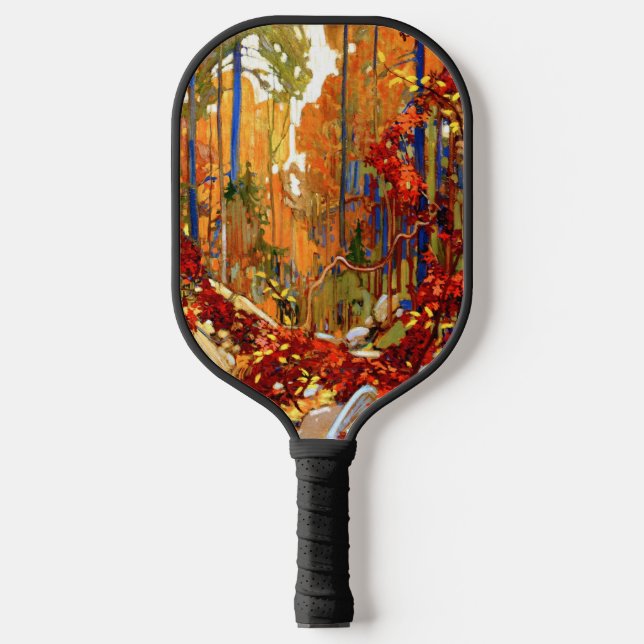 Herbstgirlande von Tom Thomson Pickleball Schläger (Vorderseite)
