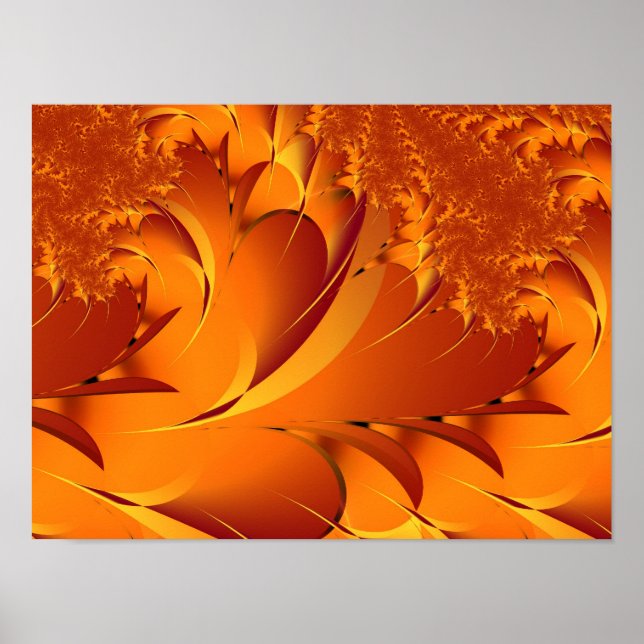 Herbstglanz Poster (Vorne)