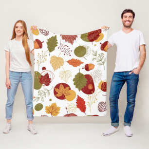 Herbstglanz, sanft und langsam fleecedecke
