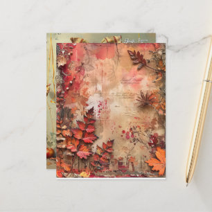 Herbstglücken im Junk Journal